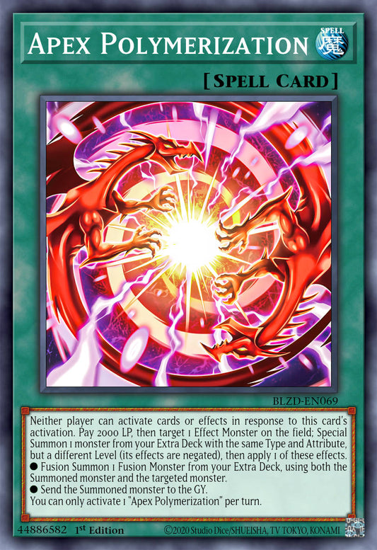 Super Duper Polymerization - BLZD-EN069 - 1st Edition - Super Rare