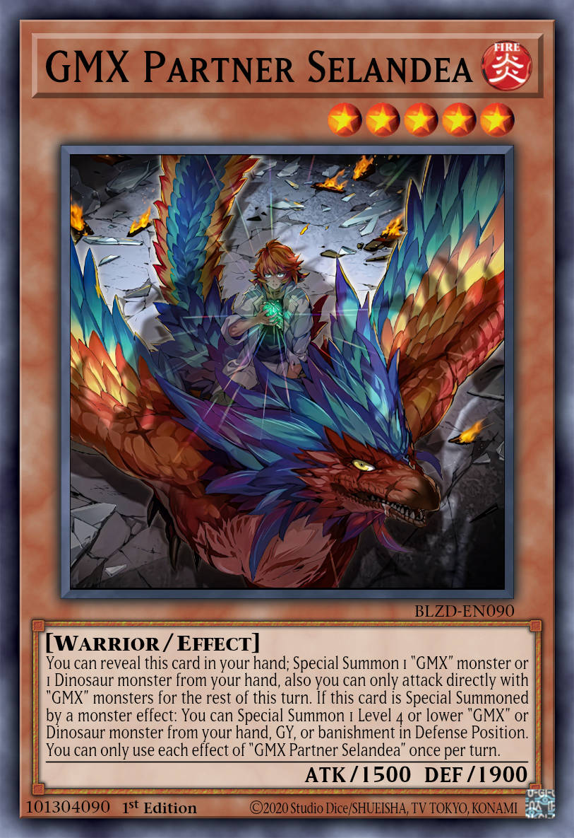 GMX Partner Selandea - BLZD-EN090 - 1st Edition - Ultra Rare