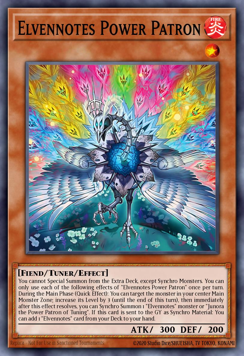 Elfnote Power Patron - BPRO-EN013 - 1st Edition - Super Rare