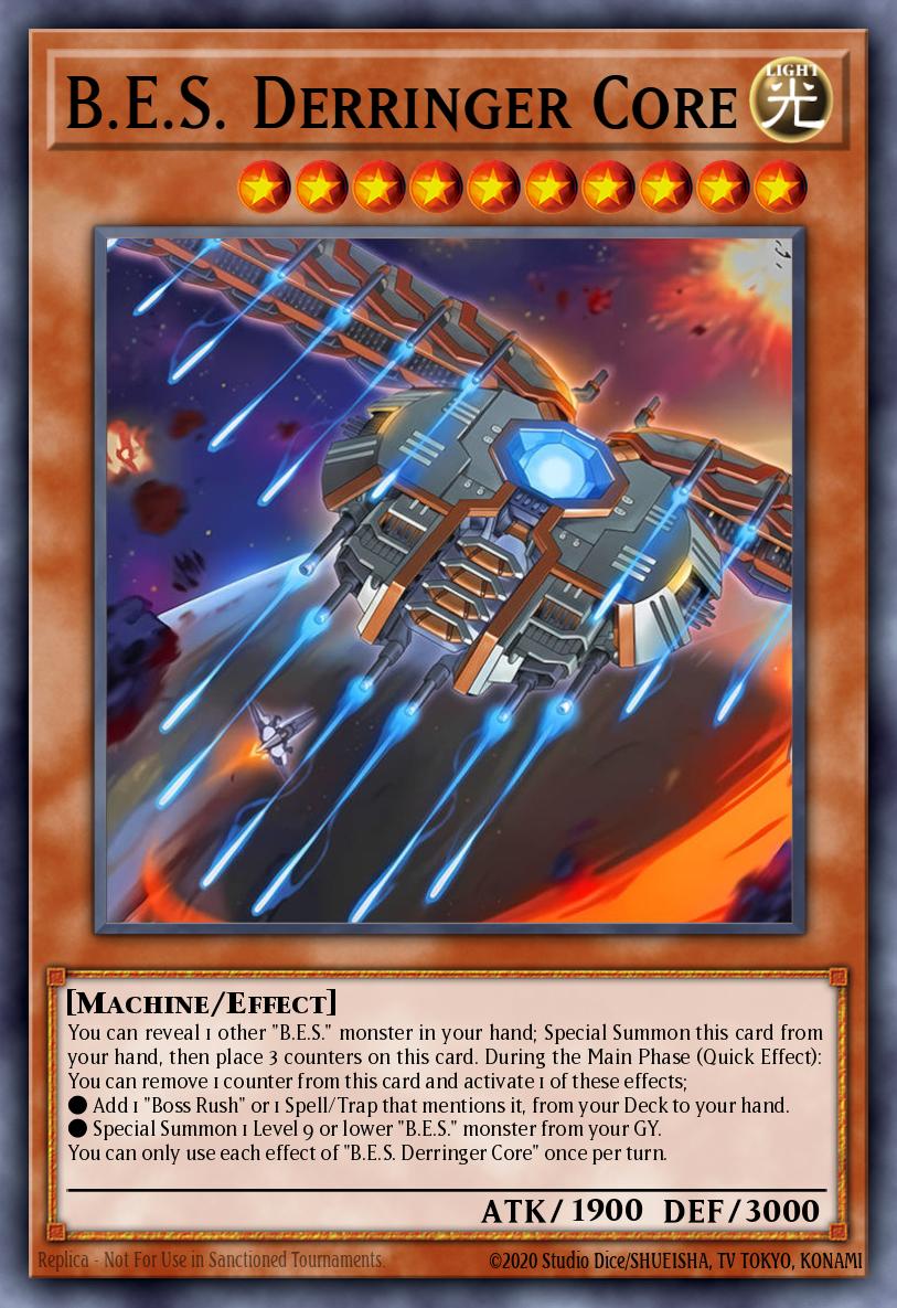 B.E.S. Derringer Core - BPRO-EN021 - 1st Edition - Super Rare