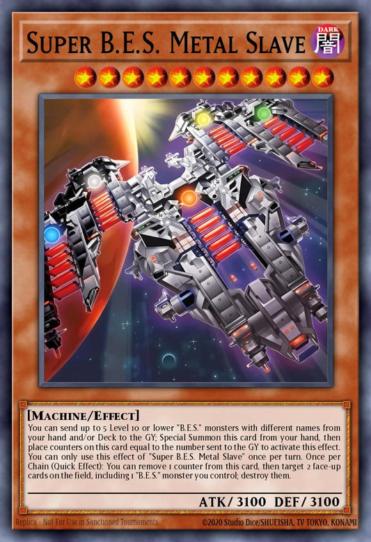 Super B.E.S. Metal Slave - BPRO-EN022 - 1st Edition - Super Rare