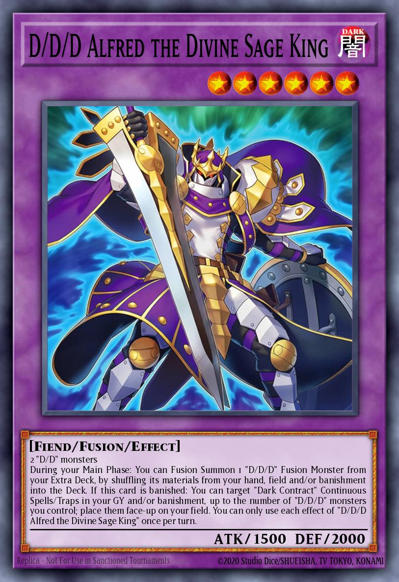 D/D/D Alfred the Divine Sage King - BPRO-EN033 - 1st Edition - Common