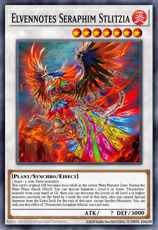 Elfnote Seraphim Strelitzia - BPRO-EN040 - 1st Edition - Ultra Rare