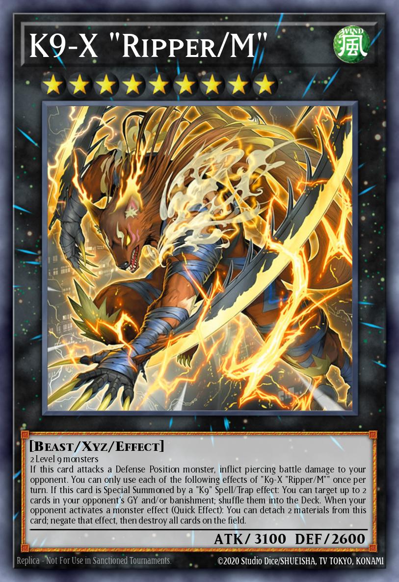 K9-X “Ripper/M” - BPRO-EN043 - 1st Edition - Ultra Rare