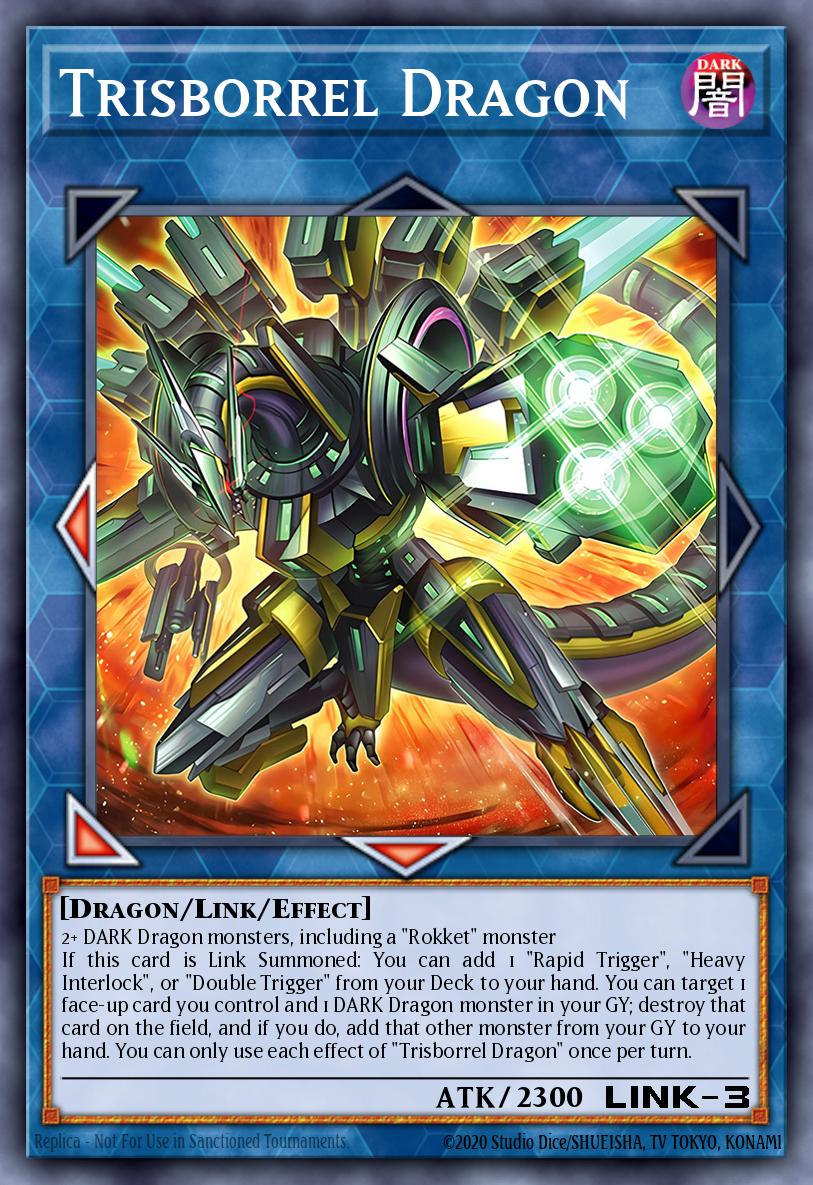 Trisborrel Dragon - BPRO-EN048 - 1st Edition - Super Rare
