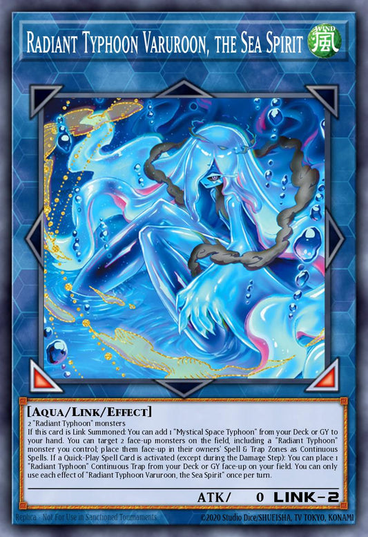 Radiant Typhoon Varuroon, the Marine Eidolon - BPRO-EN049 - 1st Edition - Ultra Rare