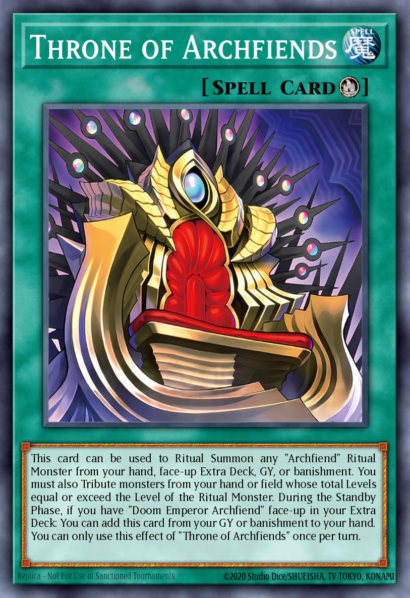Throne of the Archfiends - BPRO-EN059 - 1st Edition - Common