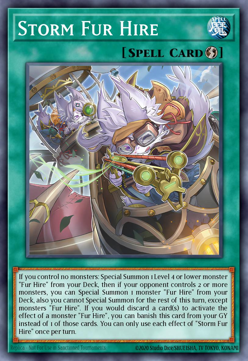 Whirlwind Fur Hire - BPRO-EN062 - 1st Edition - Common