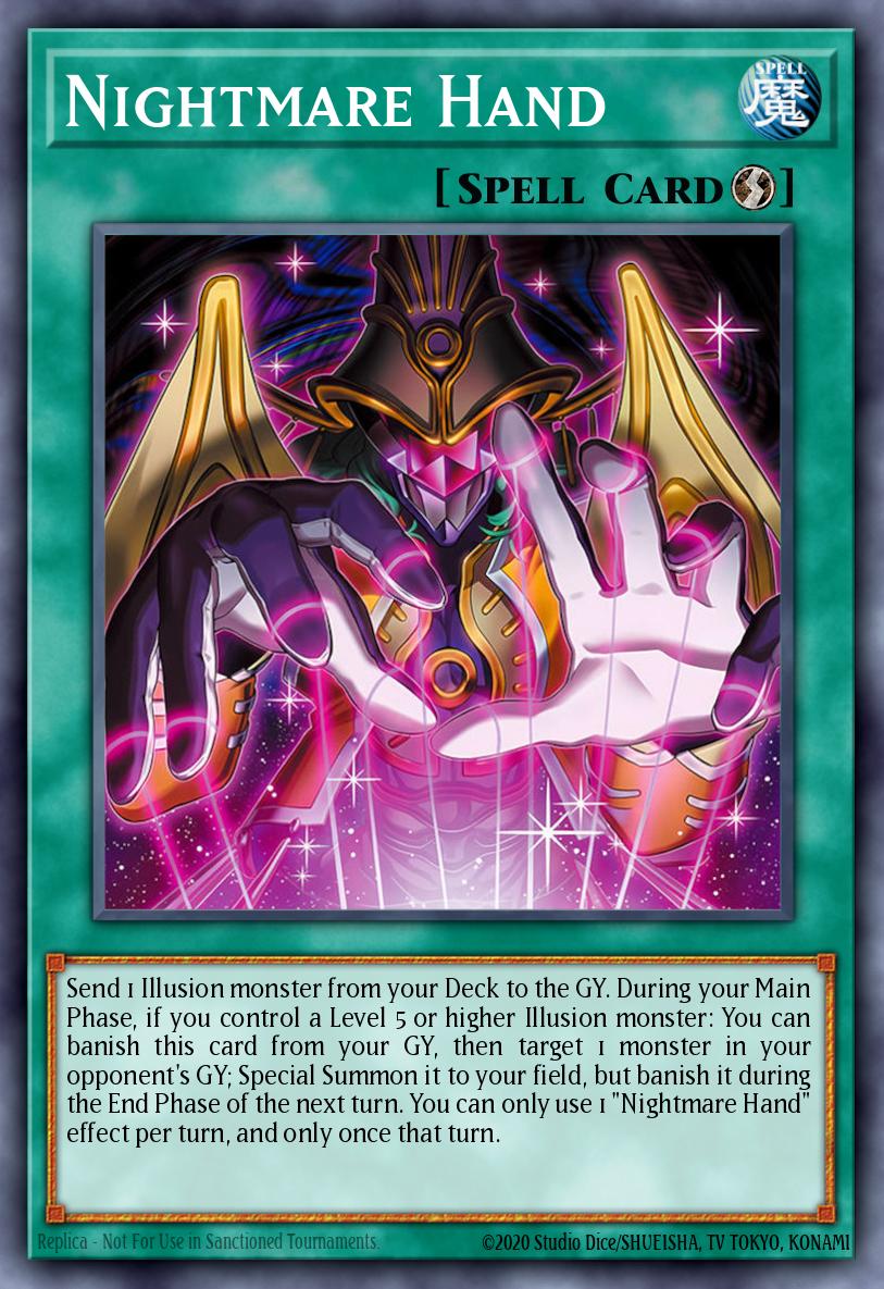 Nightmare Hands - BPRO-EN068 - 1st Edition - Super Rare