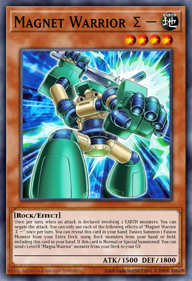 Magnet Warrior Sigma Minus - BPRO-EN006 - 1st Edition - Common