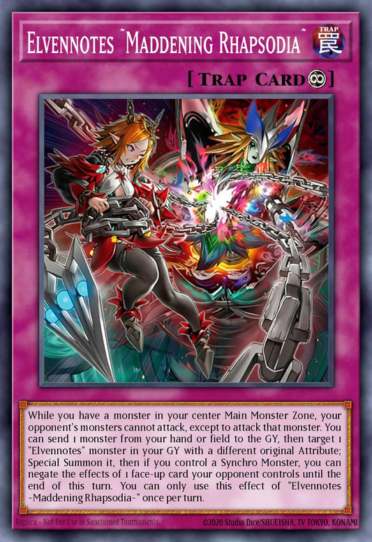 Elfnotes: Rhapsodia of Madness - BPRO-EN072 - 1st Edition - Common