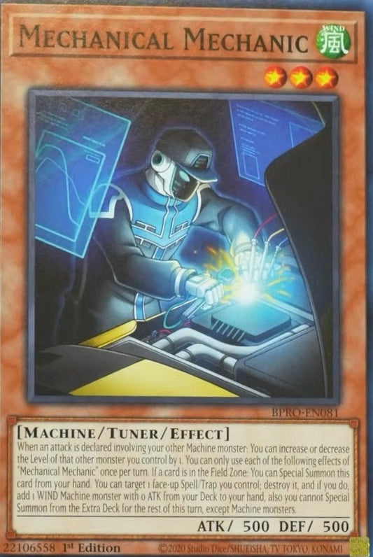 Mechanical Mechanic - BPRO-EN081 - 1st Edition - Common
