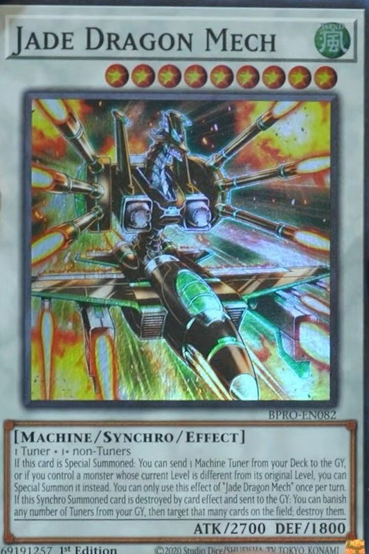 Jade Dragon Mech - BPRO-EN082 - 1st Edition - Super Rare