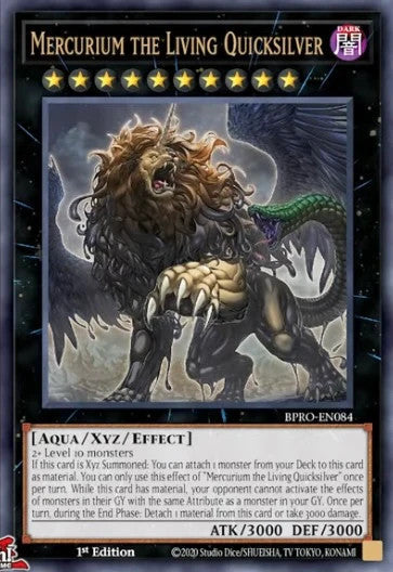 Mercurium the Living Quicksilver - BPRO-EN084 - 1st Edition - Ultra Rare