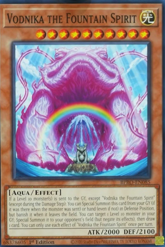 Vodnika the Fountain Spirit - BPRO-EN085 - 1st Edition - Common