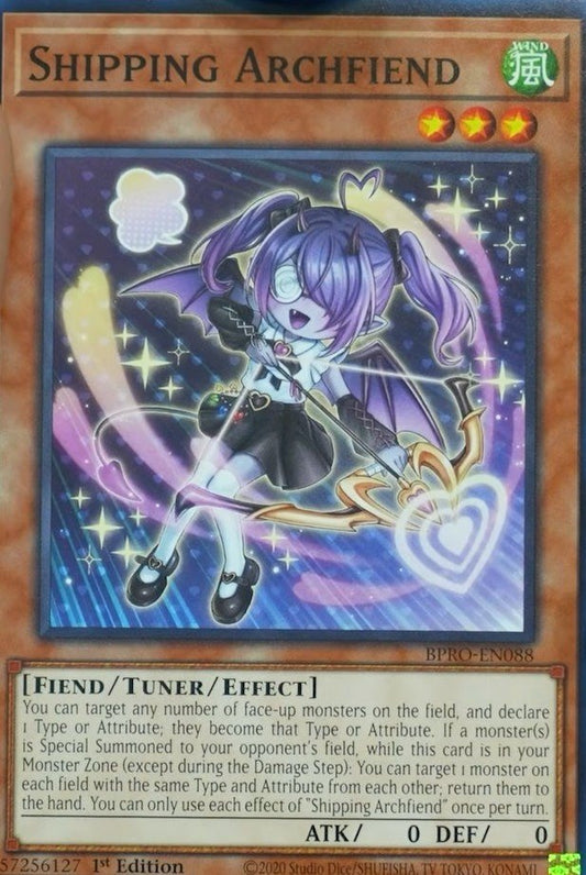 Shipping Archfiend - BPRO-EN088 - 1st Edition - Common
