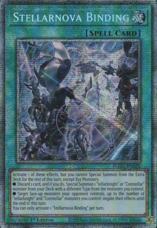 Stellarnova Binding - BLGG-EN020 - 1st Edition - Starlight Rare