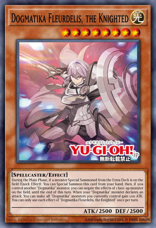 Dogmatika Fleurdelis, the Knighted - CH01-EN015 - 1st Edition - Ultra Rare