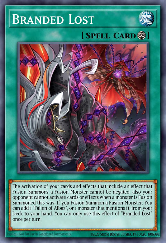 Branded Lost - CH01-EN025 - 1st Edition - Ultra Rare