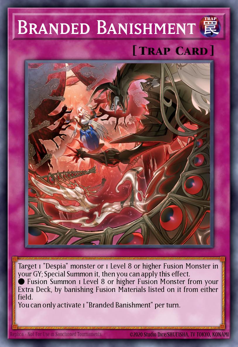 Branded Banishment - CH01-EN035 - 1st Edition - Ultra Rare