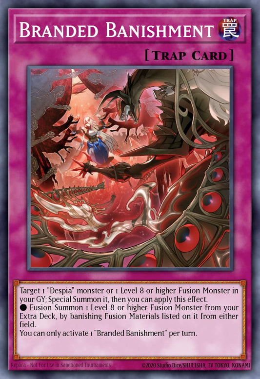 Branded Banishment - CH01-EN035 - 1st Edition - Ultra Rare