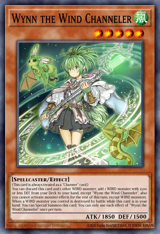 Wynn the Wind Channeler - CH02-EN011 - 1st Edition - Ultra Rare