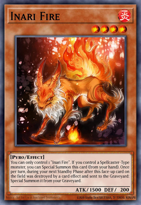 Inari Fire - CH02-EN014 - 1st Edition - Ultra Rare