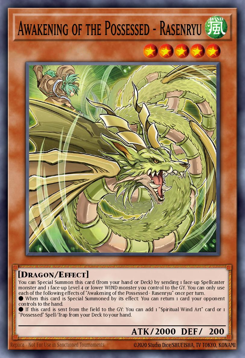 Awakening of the Possessed - Rasenryu - CH02-EN019 - 1st Edition - Ultra Rare