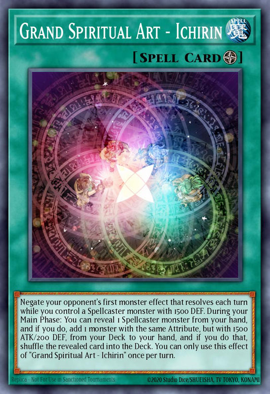 Grand Spiritual Art - Ichirin - CH02-EN030 - 1st Edition - Ultra Rare