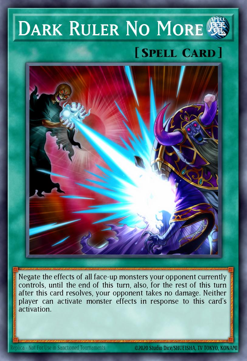 Dark Ruler No More - CH02-EN035 - 1st Edition - Ultra Rare