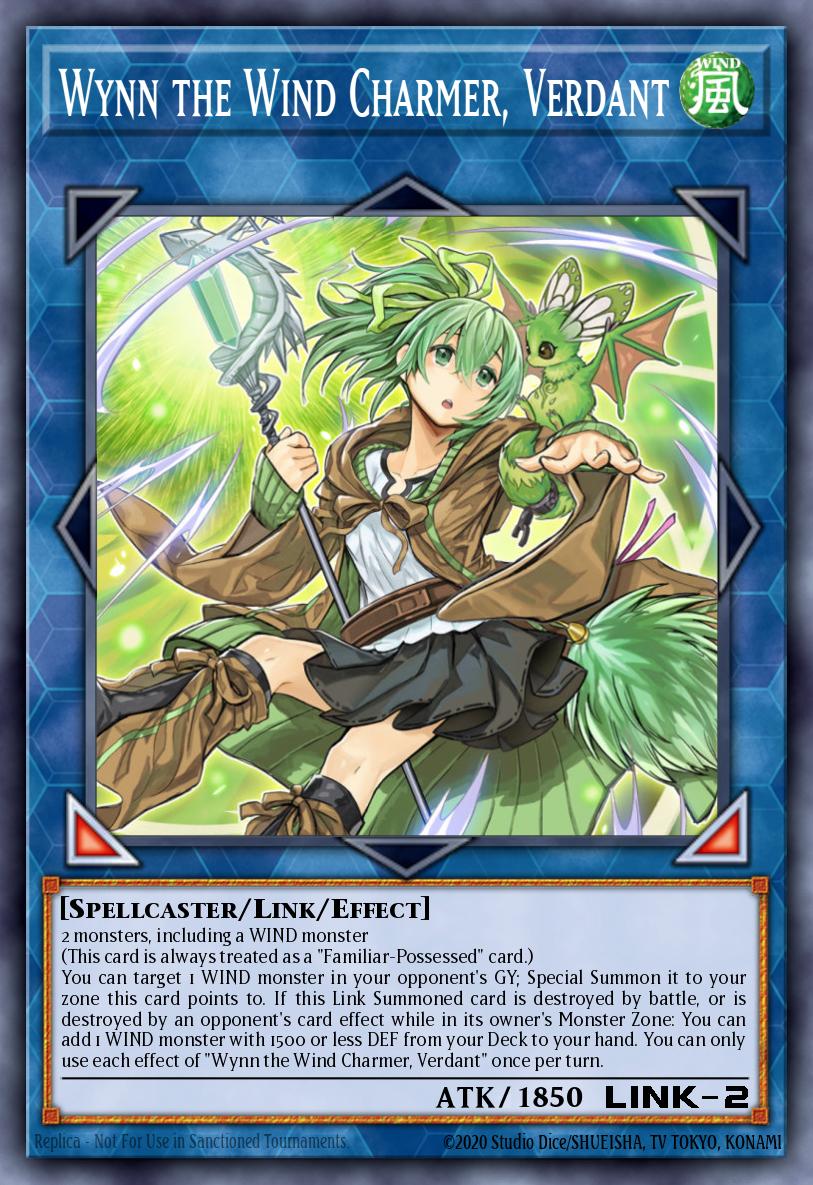 Wynn the Wind Charmer, Verdant - CH02-EN044 - 1st Edition - Ultra Rare