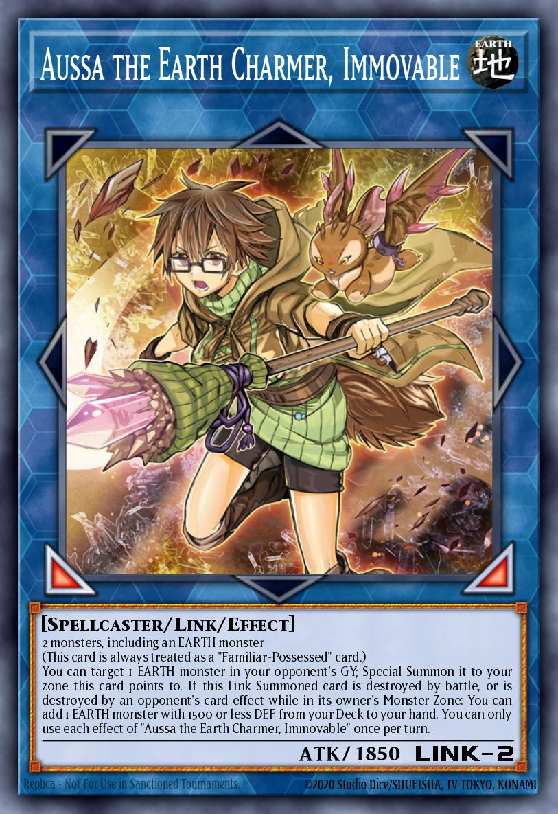 Aussa the Earth Charmer, Immovable - CH02-EN045 - 1st Edition - Ultra Rare