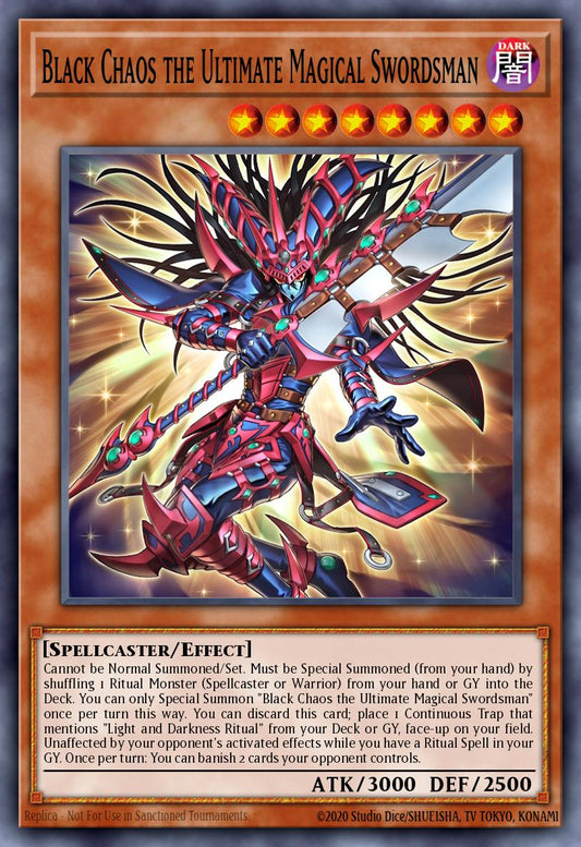 Black Chaos - CORI-EN001 - 1st Edition - Secret Rare