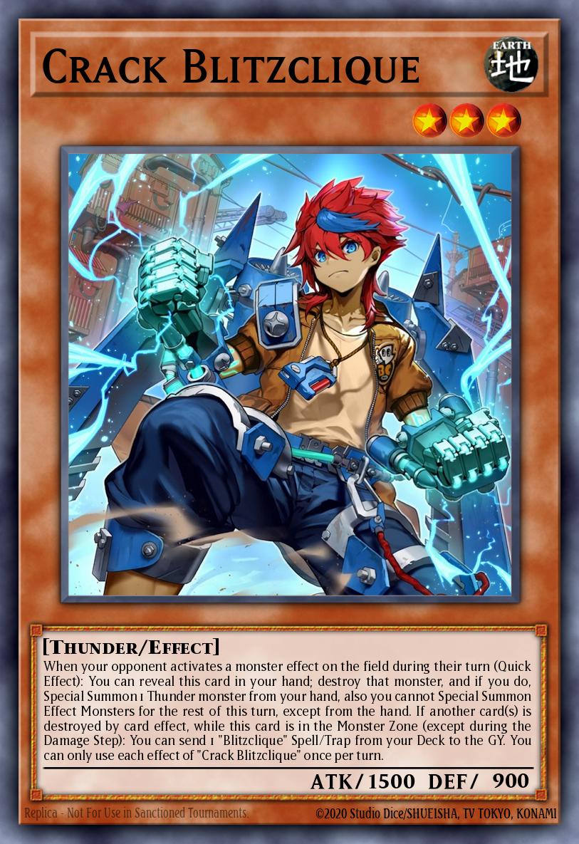 Crackle Blitzclique - CORI-EN012 - 1st Edition - Secret Rare
