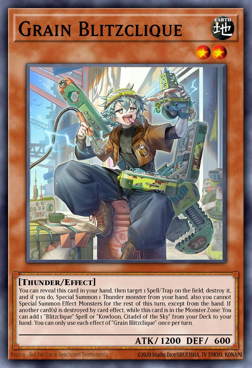Grain Blitzclique - CORI-EN013 - 1st Edition - Super Rare