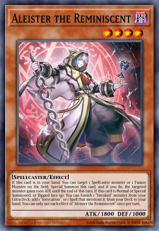 Aleister the Reminiscent - CORI-EN015 - 1st Edition - Secret Rare