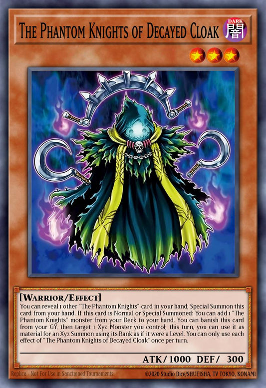 The Phantom Knights of Decayed Cloak - CORI-EN018 - 1st Edition - Ultra Rare