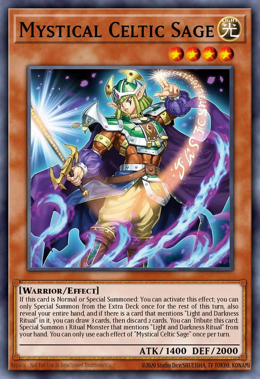 Celtic Mystic - CORI-EN003 - 1st Edition - Super Rare