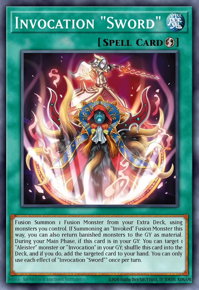 Invocation – “Sword” - CORI-EN054 - 1st Edition - Ultra Rare