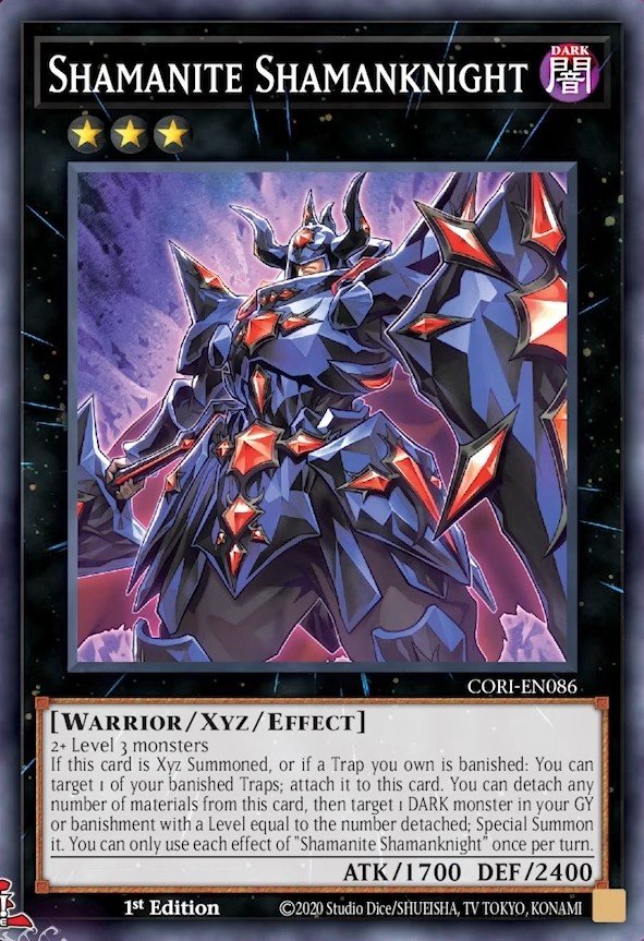 Shamanite Shamanknight - CORI-EN086 - 1st Edition - Common