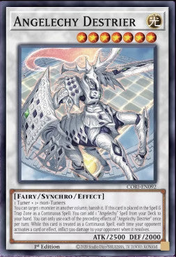 Angelechy Destrier - CORI-EN092 - 1st Edition - Super Rare