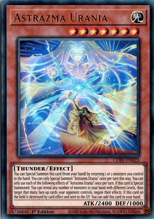 Astrazma Urania - CORI-EN023 - 1st Edition - Ultra Rare