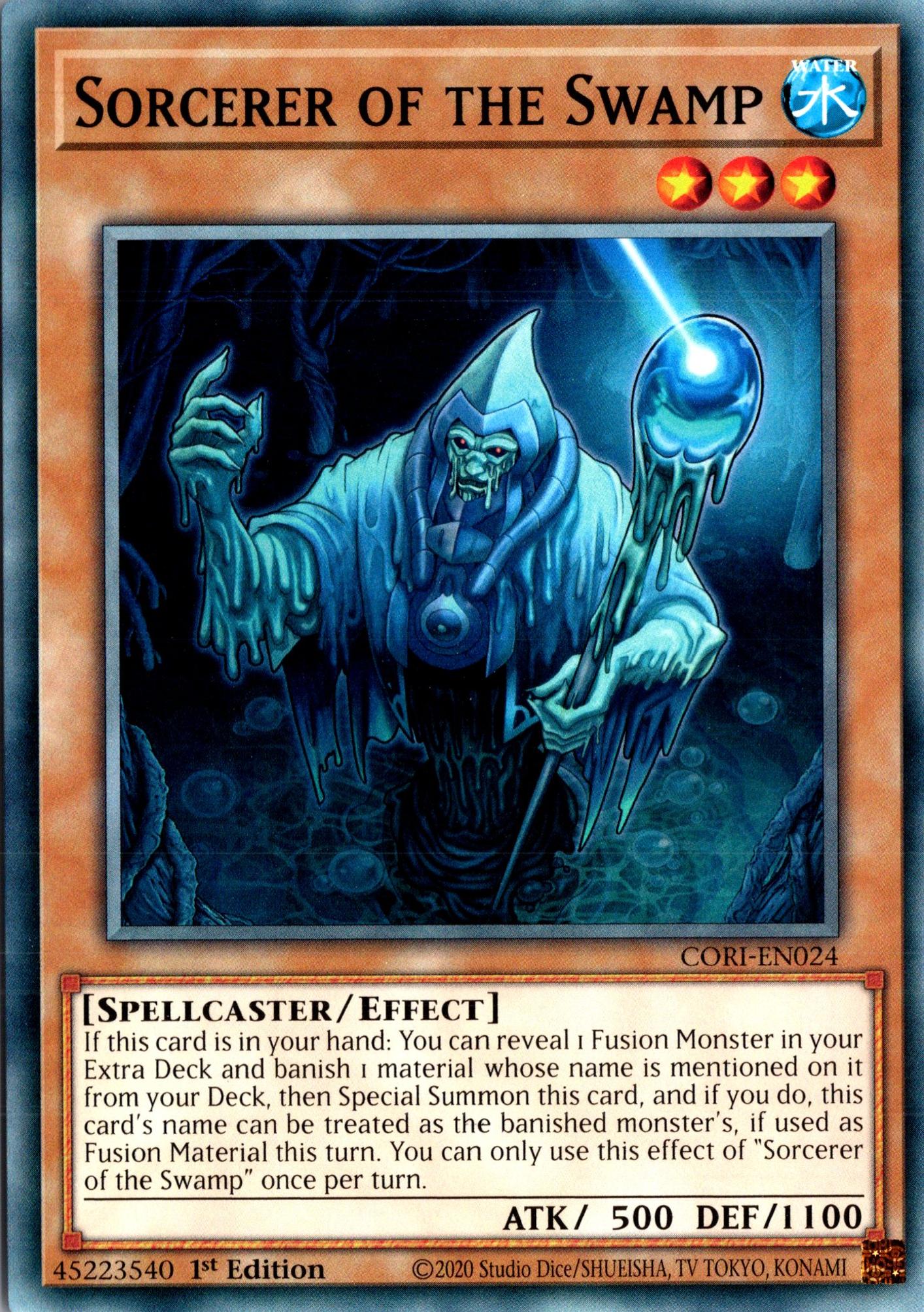 Sorcerer of the Swamp - CORI-EN024 - 1st Edition - Common