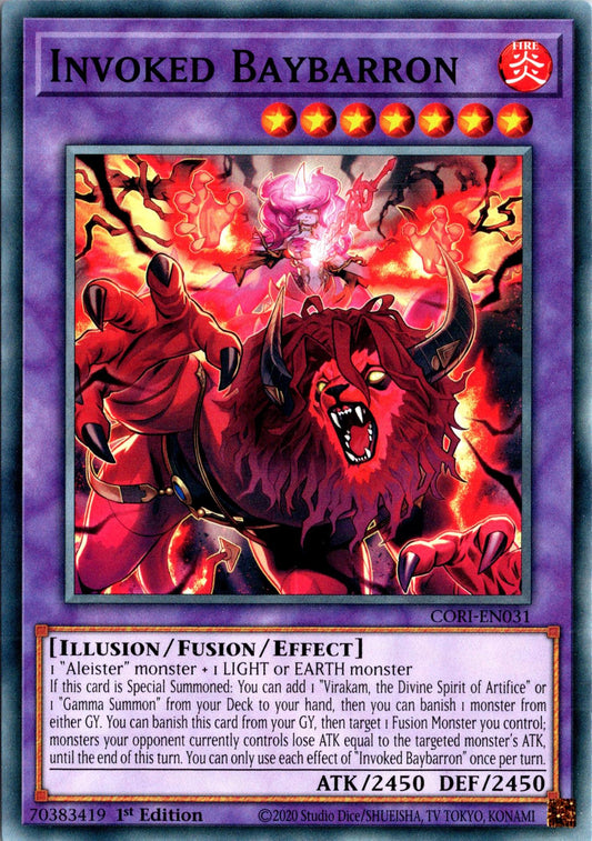 Invoked Baybarron - CORI-EN031 - 1st Edition - Common