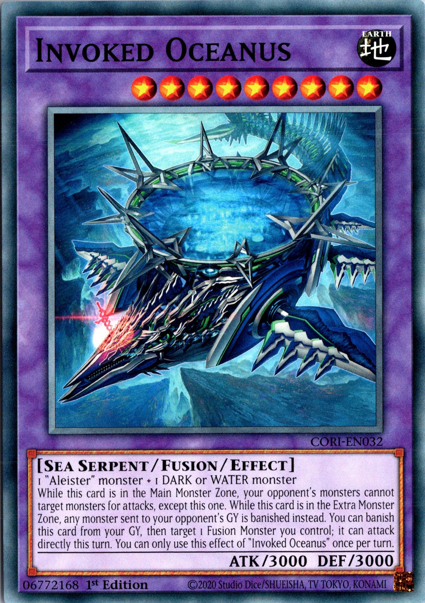 Invoked Oceanus - CORI-EN032 - 1st Edition - Common