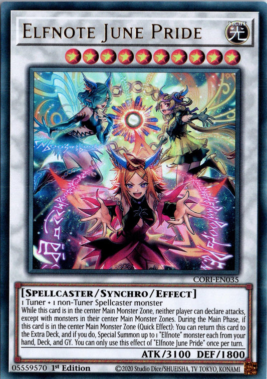 Elfnote June Pride - CORI-EN035 - 1st Edition - Ultra Rare