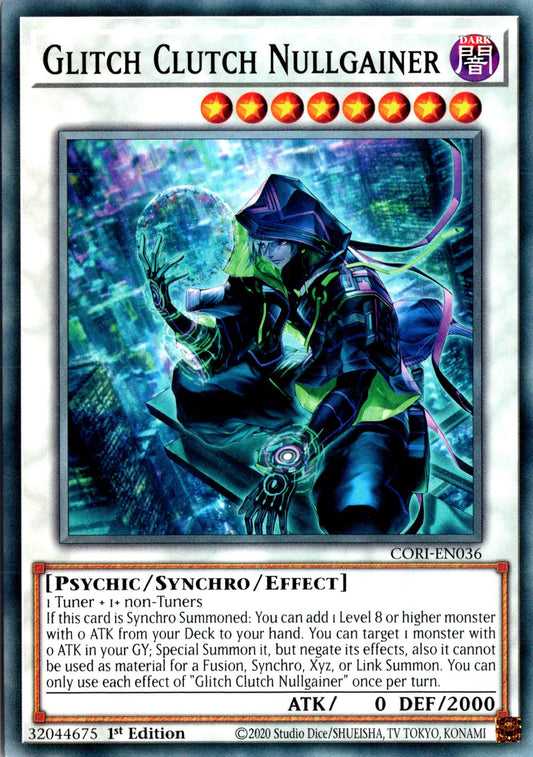 Glitch Clutch Nullgainer - CORI-EN036 - 1st Edition - Common