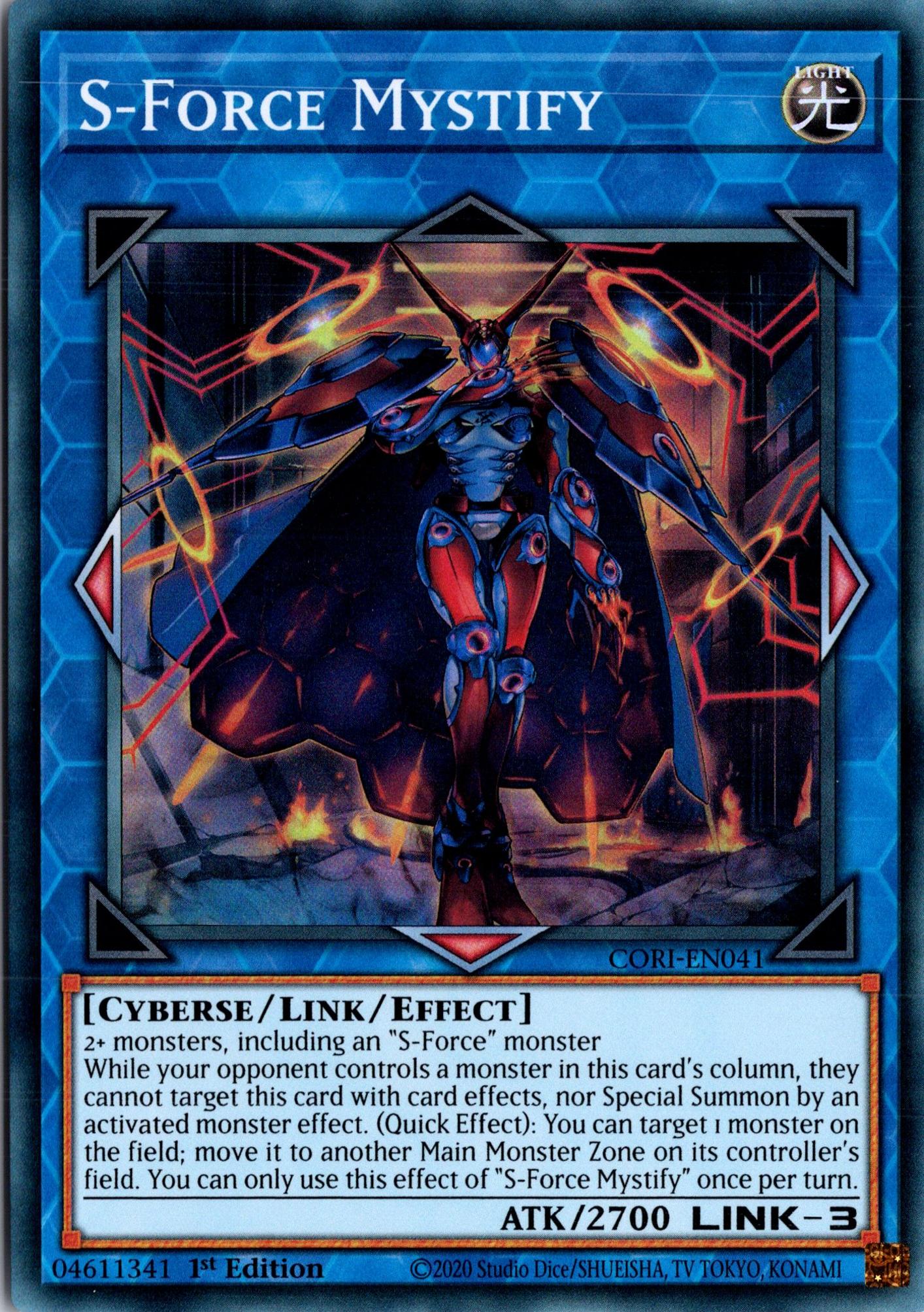 S-Force Mystify - CORI-EN041 - 1st Edition - Super Rare