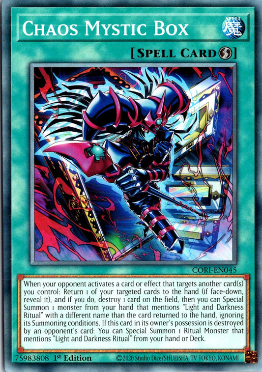 Chaos Mystic Box - CORI-EN045 - 1st Edition - Common
