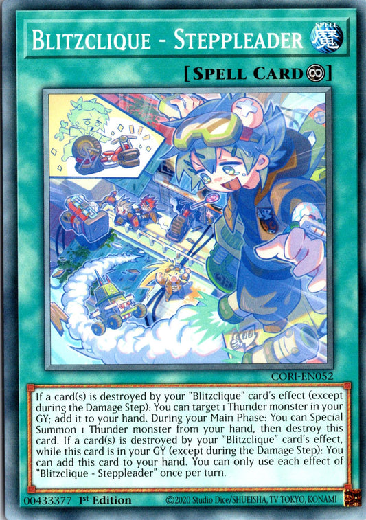 Blitzclique – Steppleader - CORI-EN052 - 1st Edition - Common